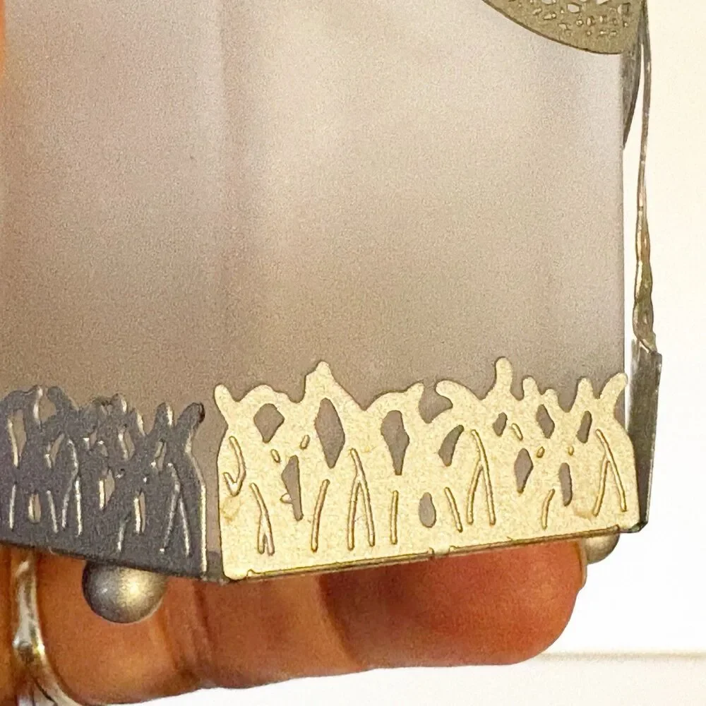 PartyLite Dragonfly Votive Tealight Candle Holder (P7234) Frosted Glass 2.5X3 - Picture 4 of 9